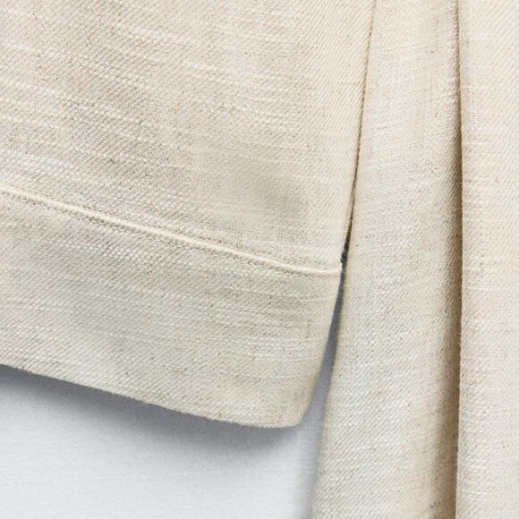 ZARA FRAYED RUSTIC TRENCH - Picture 8 of 9
